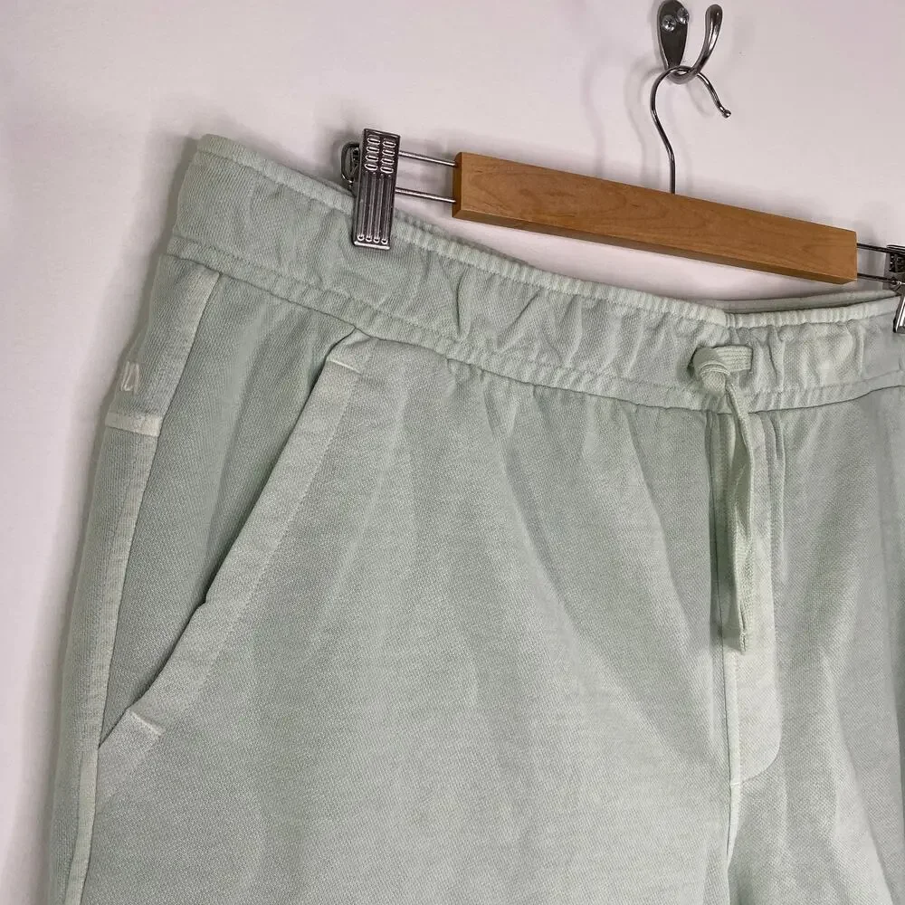 VRST Washed‎ Twill Terry Mint Green Drawstring Simple Shorts Men's Size 2XL NWT